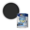 Dulux Weathershield Exterior Quick Dry Satin Paint Black - 750ml