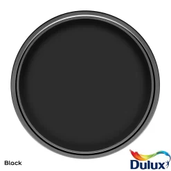 Dulux Weathershield Exterior Quick Dry Satin Paint Black - 750ml -Furniture Series Store 12804064 3294840916016405