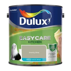 Dulux Easycare Kitchen Matt Emulsion Paint Overtly Olive - 2.5L -Furniture Series Store 12804384 7984842737080917
