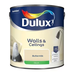 Dulux Silk Emulsion Paint Buttermilk - 2.5L -Furniture Series Store 12804820 7804842792144618