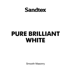 Sandtex® Ultra Smooth Masonry Paint Pure Brilliant White - 12L -Furniture Series Store 12804843 1604870267935492