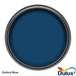 Dulux Weathershield Exterior Quick Dry Satin Paint Oxford Blue - 750ml -Furniture Series Store 12805762 1974832953783275