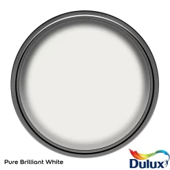 Dulux Soft Sheen Emulsion Paint Pure Brilliant White - 2.5L -Furniture Series Store 12806256 1424833218060211