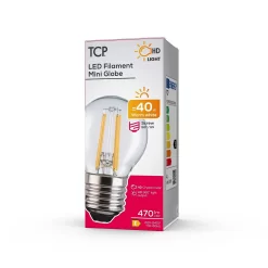 LED Filament Mini Globe ES 4.5W Light Bulb -Furniture Series Store 12807118 1364963829028936