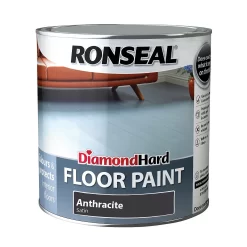 Ronseal Diamond Hard Floor Paint Anthracite - 2.5L