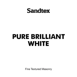 Sandtex® Textured Masonry Paint Pure Brilliant White - 10L -Furniture Series Store 12807988 1134871506176309