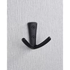 Modern Twin Hook - Matt Black -Furniture Series Store 12808138 1244995164837817