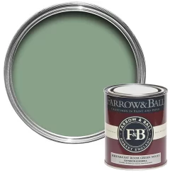 Farrow & Ball Exterior Eggshell Paint Breakfast Room Green - 750ml