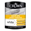 Crown Quick Drying Undercoat Pure Brilliant White Paint - 750ml -Furniture Series Store 12809774 2424831431592266