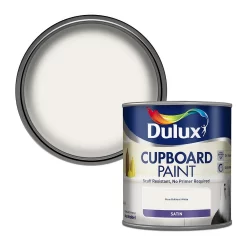 Dulux Realife Cupboard Paint Pure Brilliant White - 600ml