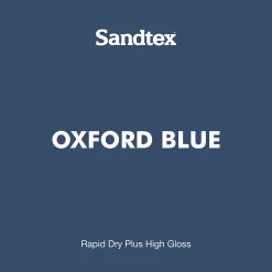 Sandtex® Rapid Dry Gloss Paint Oxford Blue - 750ml -Furniture Series Store 12813508 2044951367212188