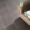 None Cuba Anthracite Ceramic Floor Tile 330 X 330mm - 1sqm Pack -Furniture Series Store 12813620 9754902379465746