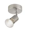 Rochdale 1x 35W Spotlight - Brushed Stainless Steel 1 Rochdale 1x 35W Spotlight - Brushed Stainless Steel -Furniture Series Store 12813666 3404843085909862