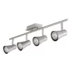 Swansea 4x 35W Spotlight - Brushed Stainless Steel