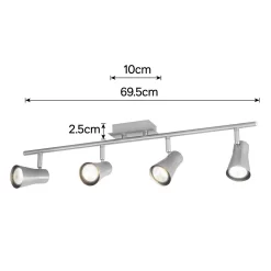 Swansea 4x 35W Spotlight - Brushed Stainless Steel -Furniture Series Store 12813798 3324843086454485