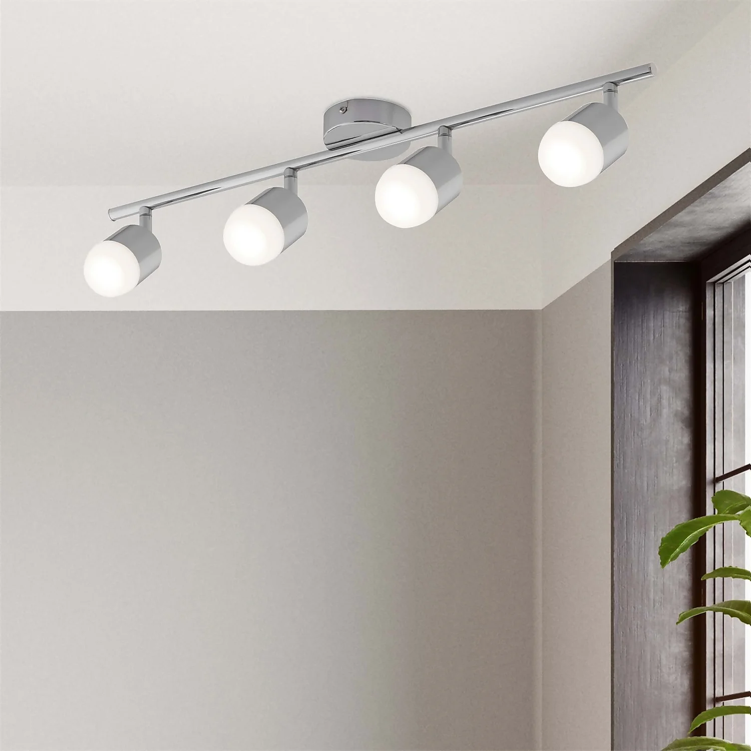 Pallas 4x 5W LED Spotlight - Chrome 4 Pallas 4x 5W LED Spotlight - Chrome - Image 2