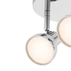 Apollo 3x 5W Round Plate LED Spotlight - Chrome -Furniture Series Store 12813810 4514843087144866