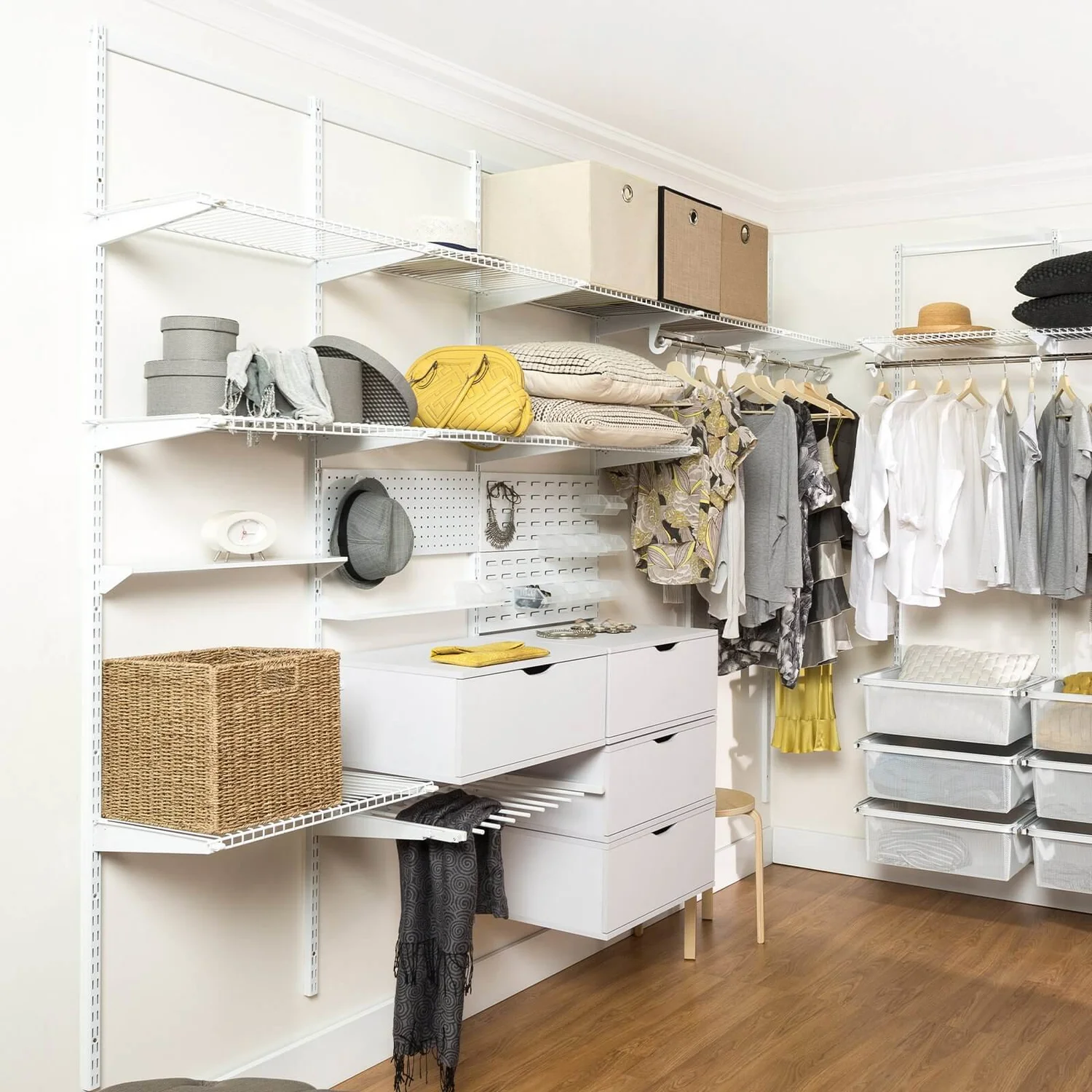 Wire Shelf Back- White - 667x350mm 5 Wire Shelf Back- White - 667x350mm - Image 3