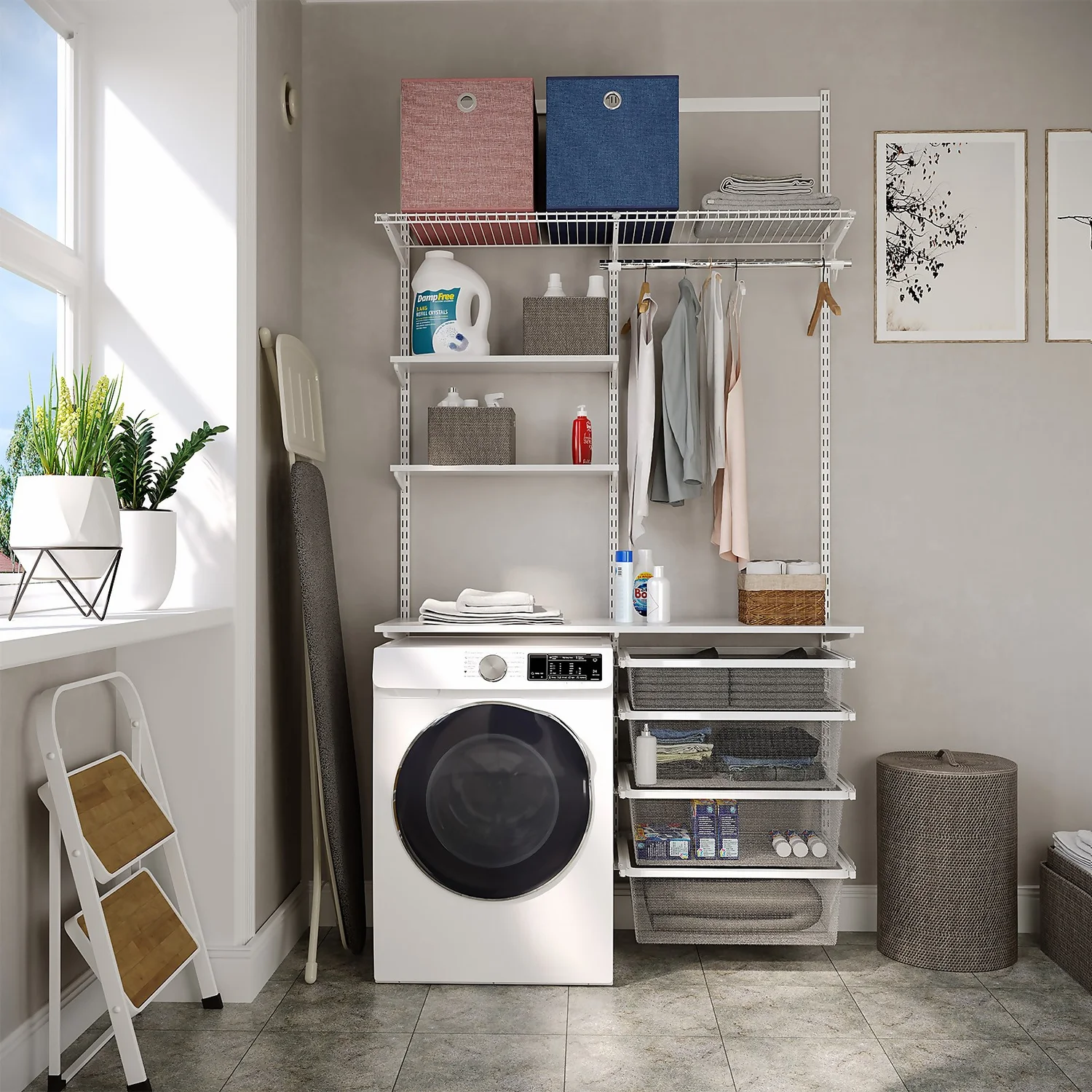 None Double Slot Bracket - White -120mm 4 None Double Slot Bracket - White -120mm - Image 2