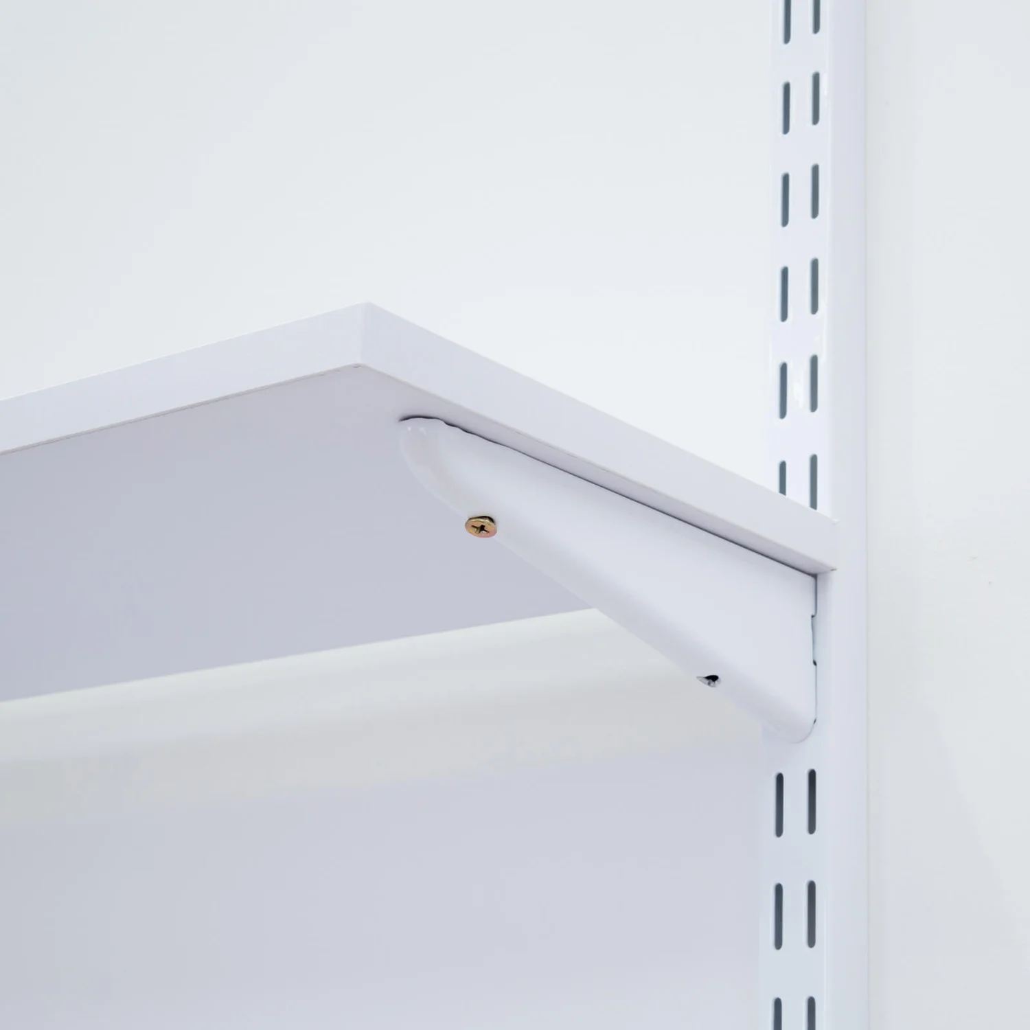 None Double Slot Bracket - White -320mm 6 None Double Slot Bracket - White -320mm - Image 4