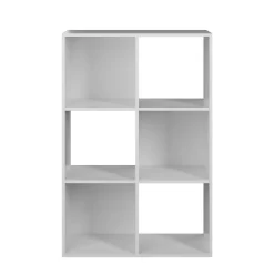 Compact Cube 3x2 Storage Unit - White 9 Compact Cube 3x2 Storage Unit - White -Furniture Series Store 12815995 1634929107005047