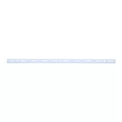 None Single Slot Upright - White - 500mm