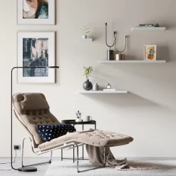 Floating Shelf - White Matt -1200 X 240 X 38mm 9 Floating Shelf - White Matt -1200 X 240 X 38mm -Furniture Series Store 12817720 1234887325999644