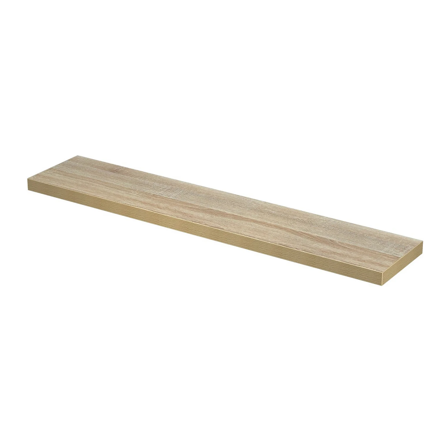 Floating Shelf - Sanoma Oak - 1200 X 240 X 38mm 3 Floating Shelf - Sanoma Oak - 1200 X 240 X 38mm