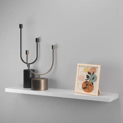 Floating Shelf - White Gloss - 1200 X 240 X 38mm -Furniture Series Store 12817808 8154876425313290
