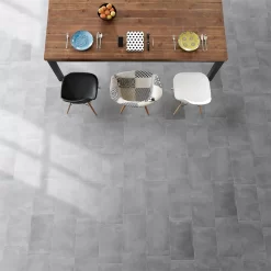 None Metropolitan Grey Porcelain Wall & Floor Tile 300 X 600mm
