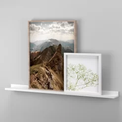 Flexi Storage Decorative Shelving Photo Shelf - White Matt - 900x35x100mm 8 Flexi Storage Decorative Shelving Photo Shelf - White Matt - 900x35x100mm -Furniture Series Store 12817971 8044876425860004