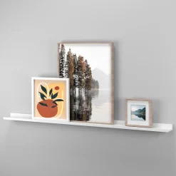 Flexi Storage Decorative Shelving Photo Shelf - White Matt - 1200x35x100mm 8 Flexi Storage Decorative Shelving Photo Shelf - White Matt - 1200x35x100mm -Furniture Series Store 12817978 1854876426170414