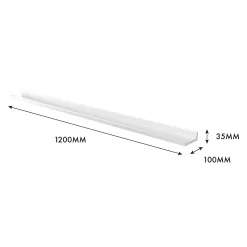 Flexi Storage Decorative Shelving Photo Shelf - White Matt - 1200x35x100mm 9 Flexi Storage Decorative Shelving Photo Shelf - White Matt - 1200x35x100mm -Furniture Series Store 12817978 7674976461973001