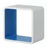 Cube Wall Shelf - White And Blue -Furniture Series Store 12818096 1234831950383901