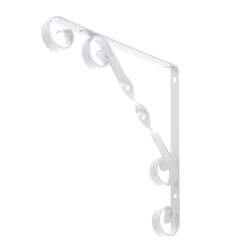 None Scroll Bracket - White - 200x200mm