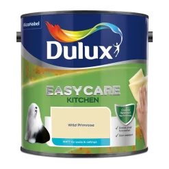Dulux Easycare Kitchen Wild Primrose Matt Paint - 2.5L -Furniture Series Store 12819241 5034833219223611