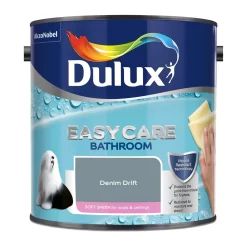 Dulux Easycare Bathroom Denim Drift Soft Sheen Paint - 2.5L -Furniture Series Store 12819357 3124833220576005
