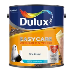 Dulux Easycare Washable & Tough Matt Paint Fine Cream - 2.5L 12 Dulux Easycare Washable & Tough Matt Paint Fine Cream - 2.5L -Furniture Series Store 12819765 4164833216964929