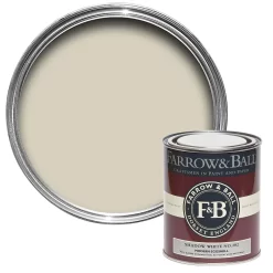 Farrow & Ball Modern Eggshell Paint Shadow White - 750ml