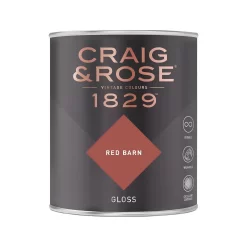 Craig & Rose 1829 Gloss Paint Red Barn - 750ml -Furniture Series Store 12821099 6834845746855202