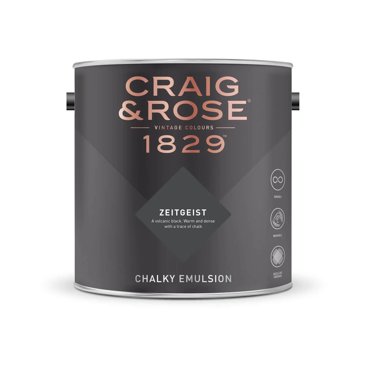 Craig & Rose 1829 Chalky Emulsion Paint Zeitgeist - Tester 50ml 4 Craig & Rose 1829 Chalky Emulsion Paint Zeitgeist - Tester 50ml - Image 2