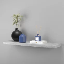 Floating Shelf - Grey Oak - 900 X 235 X 38mm 10 Floating Shelf - Grey Oak - 900 X 235 X 38mm -Furniture Series Store 12822048 5884876424654919
