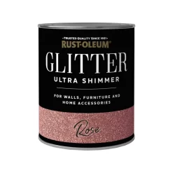 Rust-Oleum Ultra Shimmer Rose Glitter - 250ml