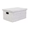 Large Water Hyacinth Storage Box - White Washed -Furniture Series Store 12823514 2074831944528987