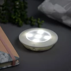 Arlec 2 Pack Round LED Push Lights -Furniture Series Store 12823654 1145007579816951