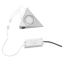 Arlec 3 Pack LED Triangle Cabinet Lights -Furniture Series Store 12825180 1785007594657237