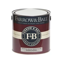 Farrow & Ball Modern Eggshell Paint School House White - 2.5L -Furniture Series Store 12825912 5694952916177375