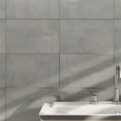 None Ashbourne Concrete Ceramic Wall Tile 250 X 400mm - 1sqm Pack