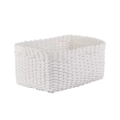 Paper Rope Basket - White