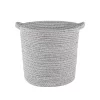 Two-Tone Cotton Rope Basket -Furniture Series Store 12829235 8294831918133460